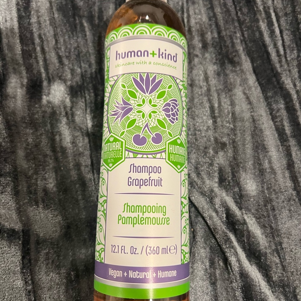 Human Kind Shampoo 🧴 n Grapefruit Size 12FL Oz